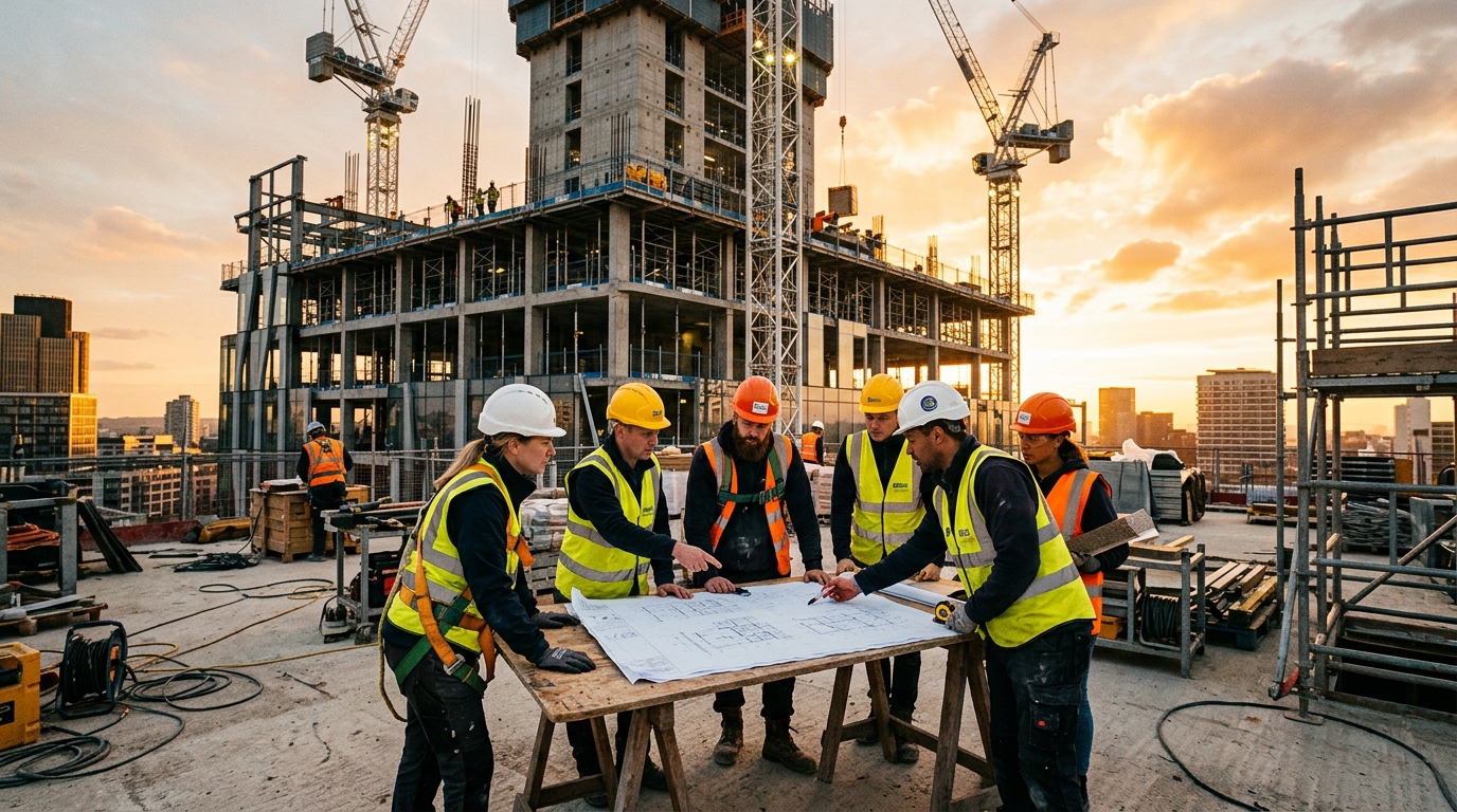 SN Traders construction site planning